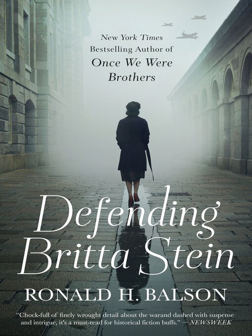 Title details for Defending Britta Stein by Ronald H. Balson - Available